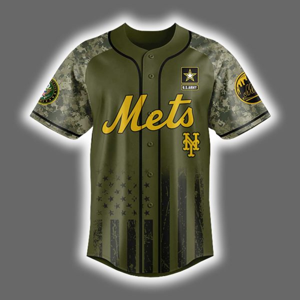 Mets US ARMY 250th Birthday Celebration Jersey 2025 2