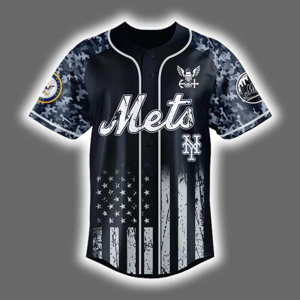 Mets US Navy 250th Birthday Celebration Jersey 2025 2