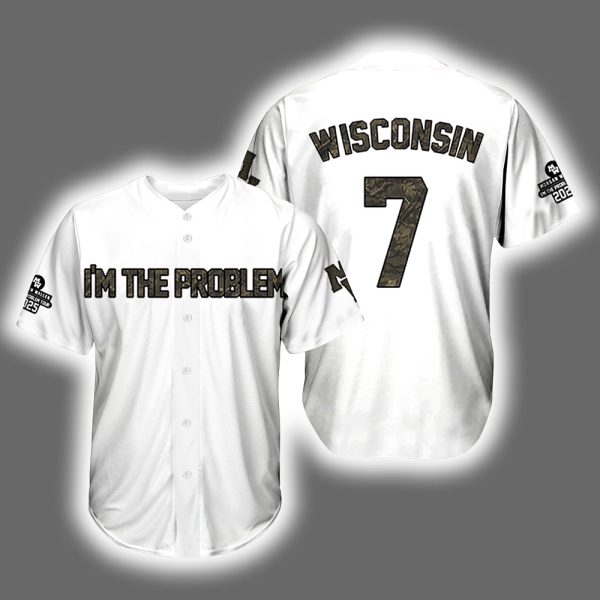 Morgan Wallen I'm The Problem Wisconsin Badgers Jersey