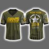 NY Giants US ARMY 250th Birthday Celebration 2025 Jersey