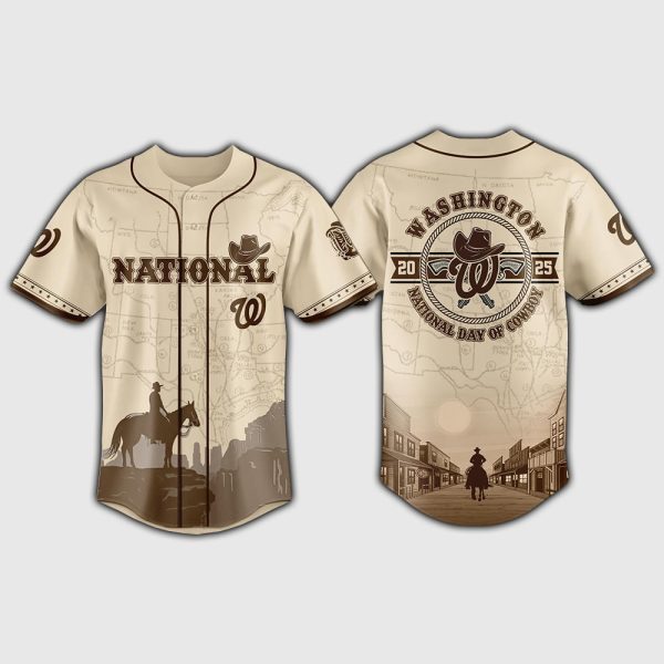 Nationals 2025 National Day Of Cowboy Jersey