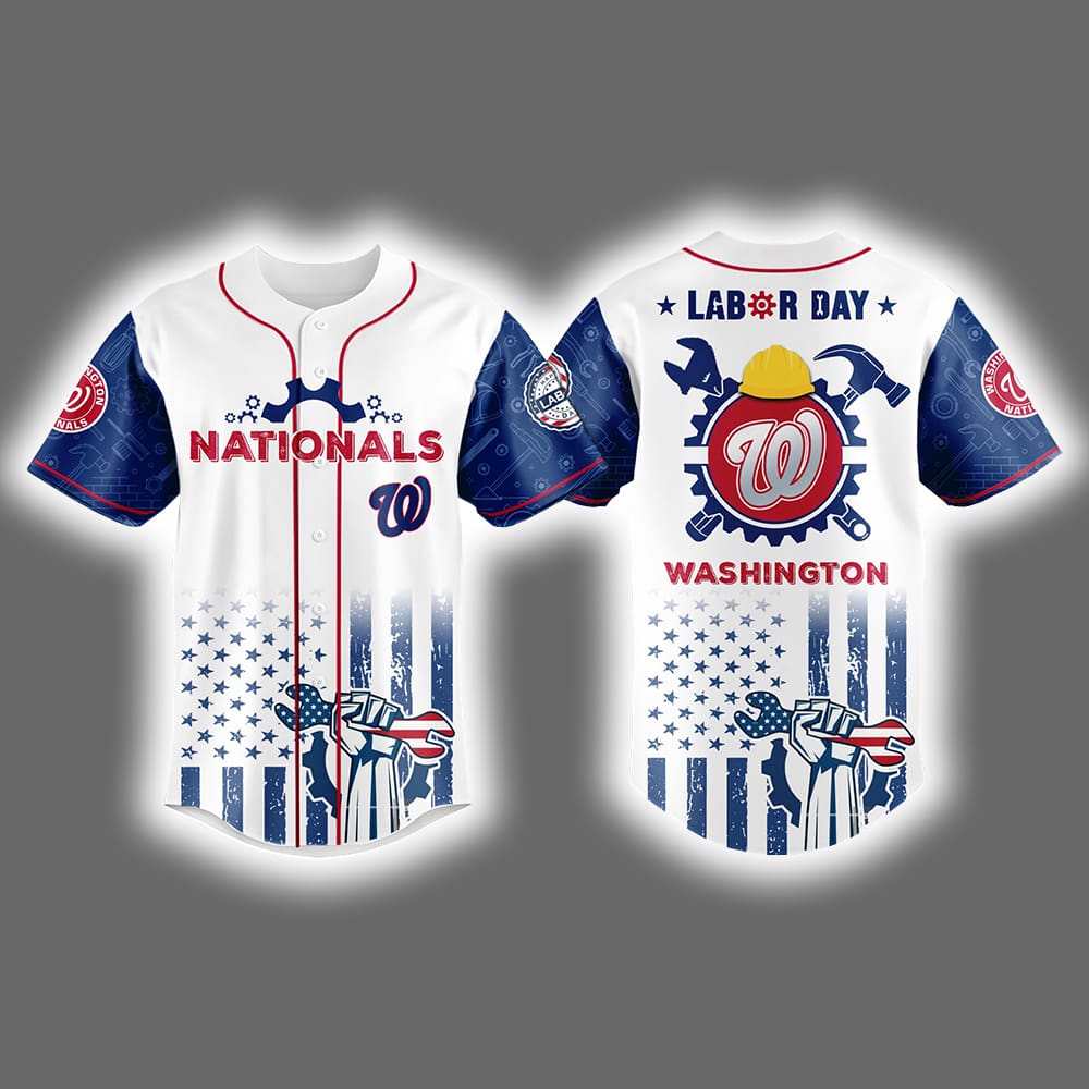 Nationals 2025 USA Happy Labor Day Jersey Nationals 2025 USA Happy Labor Day Jersey