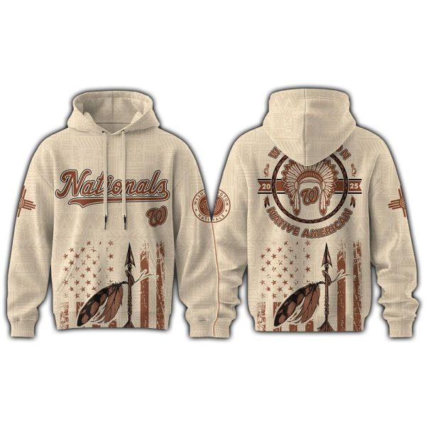 Nationals x Native American Heritage Month 2025 Hoodie Joggers Cap