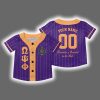 Omega Psi Phi Fraternity Baseball Jersey
