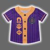 Omega Psi Phi Fraternity Baseball Jersey 2