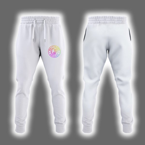 Orioles 2025 Celebration Pride Month Love Is Love Hoodie Joggers Cap 3