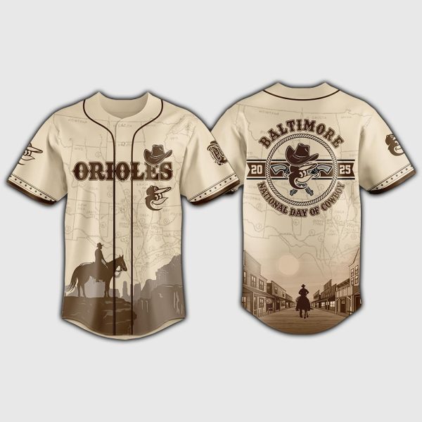 Orioles 2025 National Day Of Cowboy Jersey