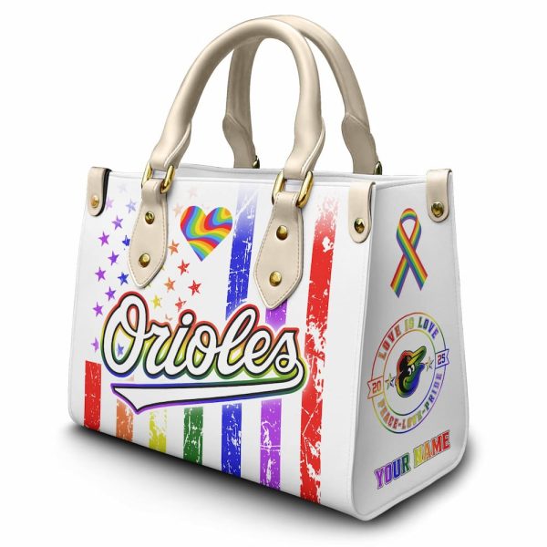 Orioles Happy Pride Month Leather Handbag 2025 4