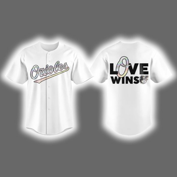 Orioles Love Wins Pride Month 2025 Jersey