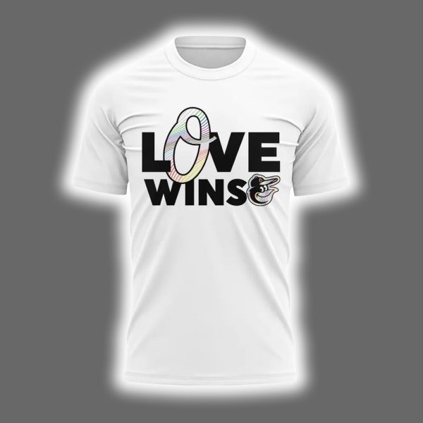 Orioles Love Wins Pride Month 2025 Shirt 2