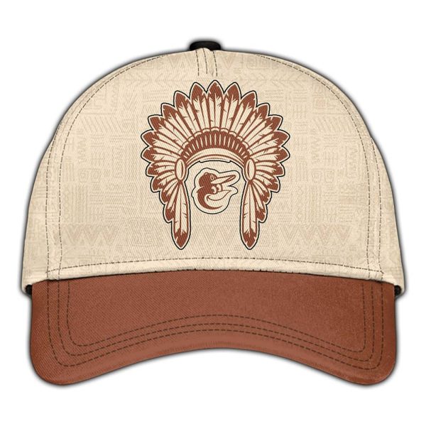Orioles x Native American Heritage Month 2025 Hoodie Joggers Cap 3