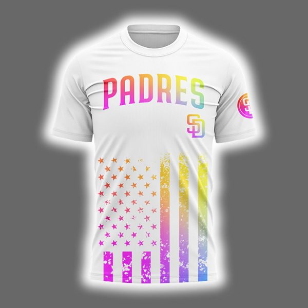 Padres 2025 Celebration Pride Month Love Is Love Shirt 2