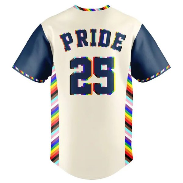 Padres 2025 Happy Pride Night Jersey 3