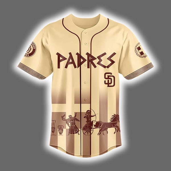 Padres Greek Heritage Night 2025 Jersey 2