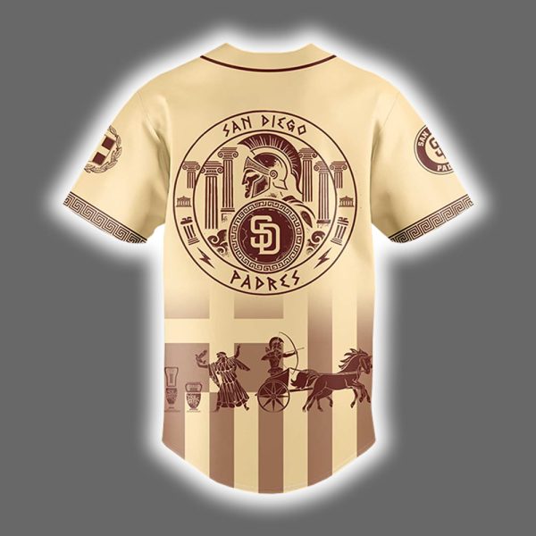 Padres Greek Heritage Night 2025 Jersey 3
