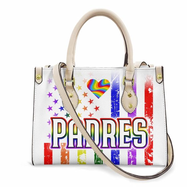 Padres Happy Pride Month Leather Handbag 2025 2