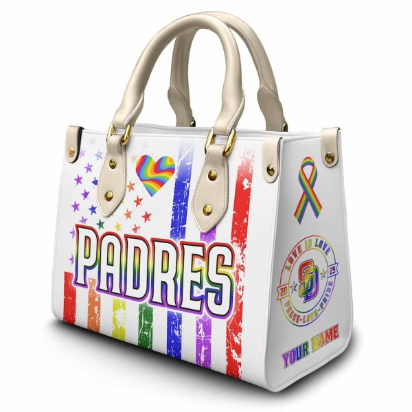 Padres Happy Pride Month Leather Handbag 2025 4