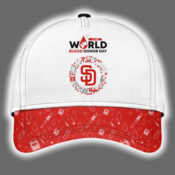 Padres World Blood Donor Day 2025 Jersey 2