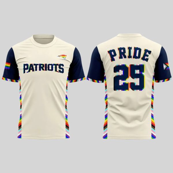 Patriots 2025 Happy Pride Night Shirt