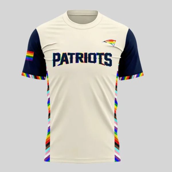 Patriots 2025 Happy Pride Night Shirt 2