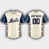 Personalized Mets 2025 Happy Pride Night Jersey