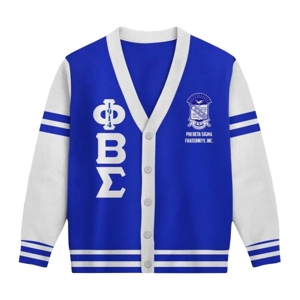 Phi Beta Sigma 1914 Cardigan 2