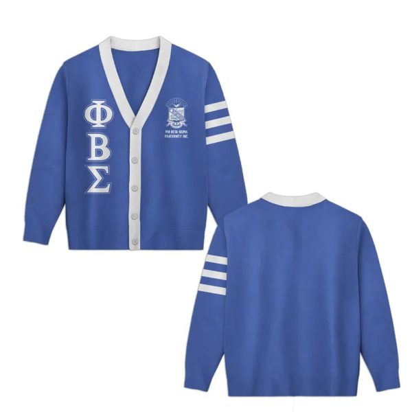 Phi Beta Sigma Fraternity INC 1914 Cardigan
