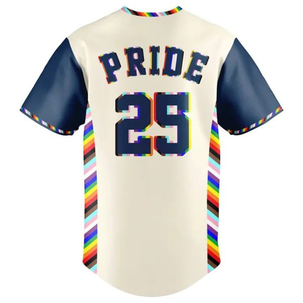 Phillies 2025 Happy Pride Night Jersey 3