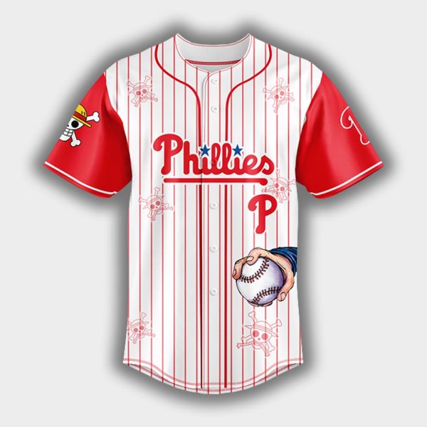 Phillies 2025 One Piece Night Jersey 2
