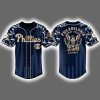 Phillies 2025 US Navy 250th Birthday Military Jersey