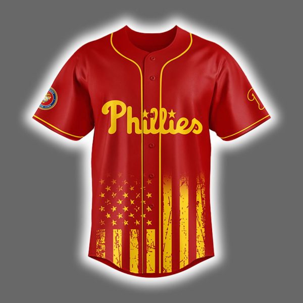 Phillies 250th Marine Corps Birthday Jersey 2025 2