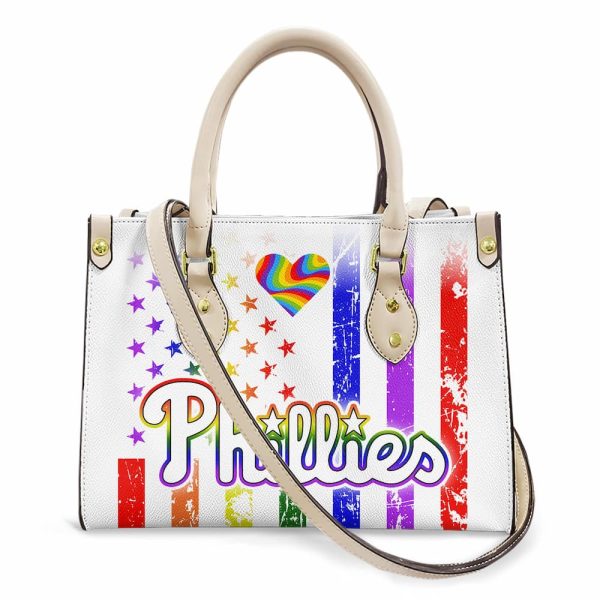 Phillies Happy Pride Month Leather Handbag 2025 2