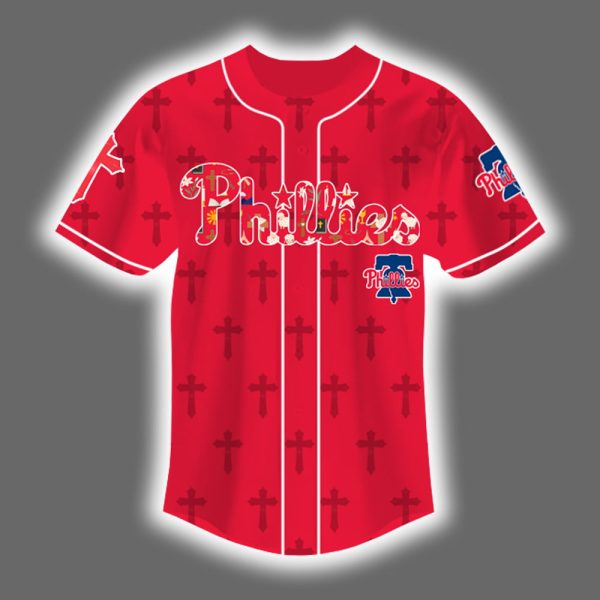 Phillies I Can Do All Things Through Christ Jersey 2