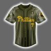 Phillies US ARMY 250th Birthday Celebration Jersey 2025 2