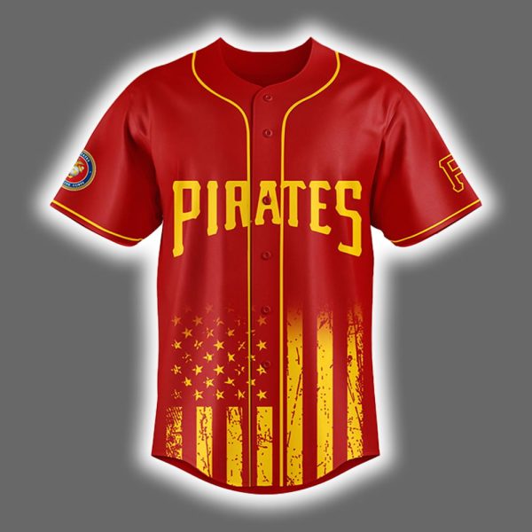 Pirates 250th Marine Corps Birthday Jersey 2025 2