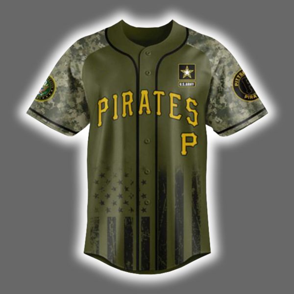 Pirates US ARMY 250th Birthday Celebration Jersey 2025 2