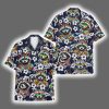 Raccoon Hibiscus Tropical Floral Hawaiian Shirt