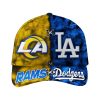 Rams x Dodgers Personalized Cap