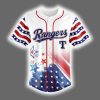 Rangers 2025 4th Of July Independence Day United States Of America Jersey 2