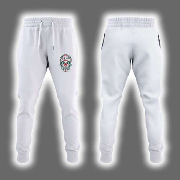 Rangers Dia De Los Muertos 2025 Hoodie Joggers Cap 3