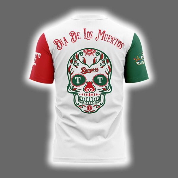 Rangers Dia De Los Muertos 2025 Shirt 3
