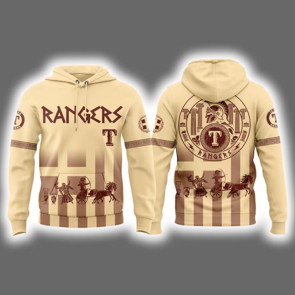 Rangers Greek Heritage Night 2025 Hoodie Joggers Cap