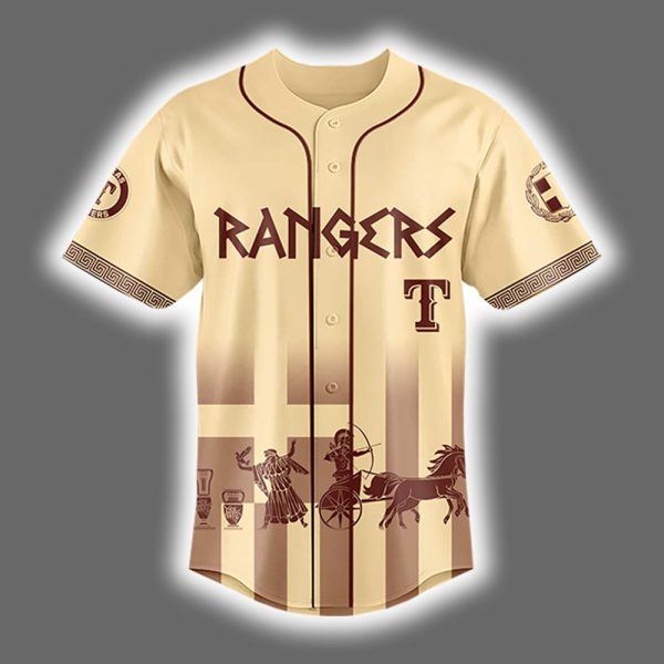 Rangers Greek Heritage Night 2025 Jersey 2