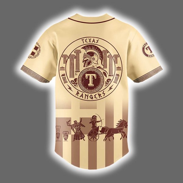 Rangers Greek Heritage Night 2025 Jersey 3