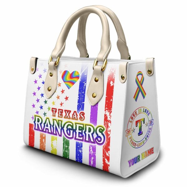 Rangers Happy Pride Month Leather Handbag 2025 4