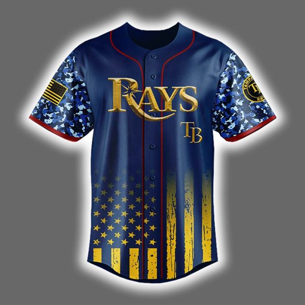 Rays Celebration USMC 250th Birthday 2025 Jersey 2