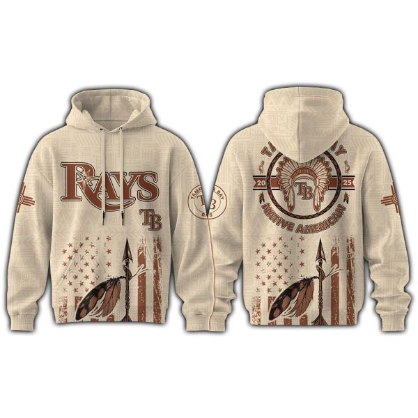 Rays x Native American Heritage Month 2025 Hoodie Joggers Cap