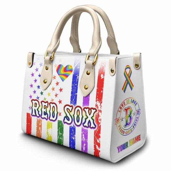 Red Sox Happy Pride Month Leather Handbag 2025 4