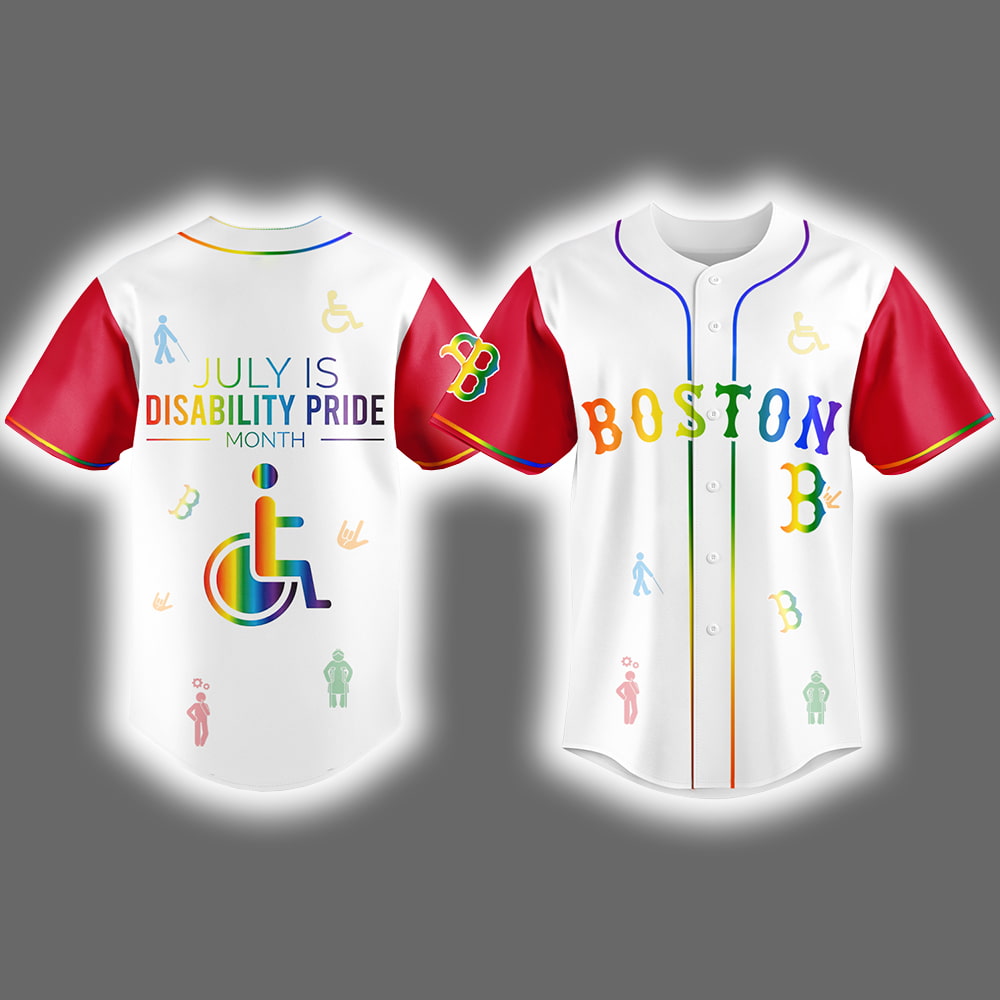 Red Sox July Is Disability Pride Month 2025 Jersey Red Sox July Is Disability Pride Month 2025 Jersey