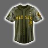 Red Sox US ARMY 250th Birthday Celebration Jersey 2025 2
